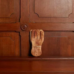 953 CHEVALIER Ustensiles-Set de 2 mains à salade en olivier