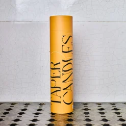 1017 SLS AGENCY Bougies & Parfums D'intérieur-Set de bougie Taper - Orange & Peach