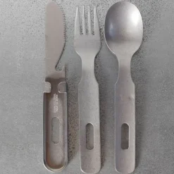 1877 TAKAKUWA KINZOKU Ustensiles-Set de couverts nomades