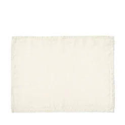 200 LINTEX Sets De Table-Set de table en lin lavé - Blanc Gres