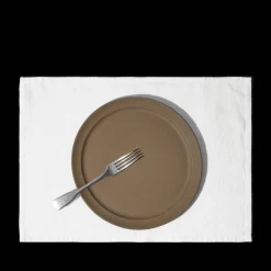 200 LINTEX Sets De Table-Set de table en lin lavé - Blanc Optique