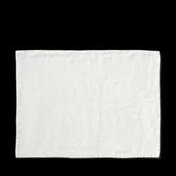 200 LINTEX Sets De Table-Set de table en lin lavé - Blanc Optique