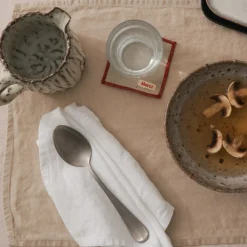 200 LINTEX Sets De Table-Set de table en lin lavé -