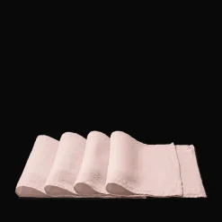 200 LINTEX Sets De Table-Set de table en lin lavé - Beige Rosé