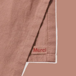 200 LINTEX Sets De Table-Set de table en lin lavé - Rose Argile