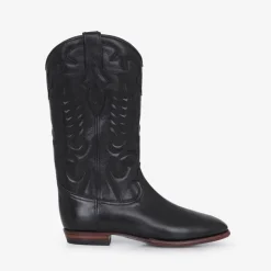 Femme SHILOH Bottes-- Bottes en cuir - Noir