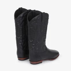 Femme SHILOH Bottes-- Bottes en cuir - Noir