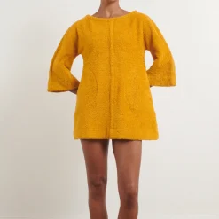 Femme Simone Fan Robes-- Robe The Mini Dress -