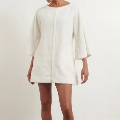 Femme Simone Fan Robes-- Robe The Mini Dress -