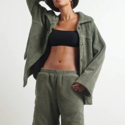 Femme Simone Fan Vestes-- Veste The Classic Jacket - Kaki