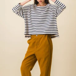 Femme SIX SŒURS T-shirts-SIXSOEURS - Mariniére Melie - Marine