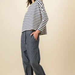 Femme SIX SŒURS T-shirts-SIXSOEURS - Mariniére Melie - Marine