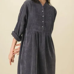 Femme SIX SŒURS Robes-SIXSOEURS - Robe Sue - Gris