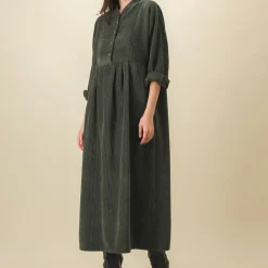 Femme SIX SŒURS Robes-SIXSOEURS - Robe Sue - Verte