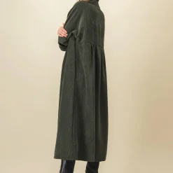 Femme SIX SŒURS Robes-SIXSOEURS - Robe Sue - Verte