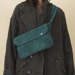 Femme SIX SŒURS Sacs À Main|Sac Banane-SIXSOEURS - Sac Banane XL - Vert