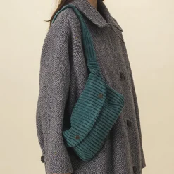 Femme SIX SŒURS Sacs À Main|Sac Banane-SIXSOEURS - Sac Banane XL - Vert