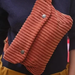 Femme SIX SŒURS Sacs À Main|Sac Banane-SIXSOEURS - Sac Banane XL - Rouge