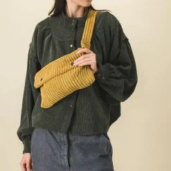 Femme SIX SŒURS Sacs À Main|Sac Banane-SIXSOEURS - Sac Banane XL - Ocre