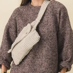 Femme SIX SŒURS Sacs À Main|Sac Banane-SIXSOEURS - Sac Banane XL - Beige