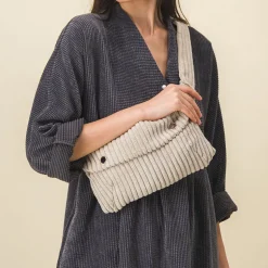 Femme SIX SŒURS Sacs À Main|Sac Banane-SIXSOEURS - Sac Banane XL - Beige