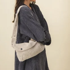 Femme SIX SŒURS Sacs À Main|Sac Banane-SIXSOEURS - Sac Banane XL - Beige