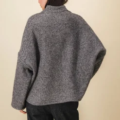 Femme SIX SŒURS Vestes-SIXSOEURS - Veste Andrea - Gris