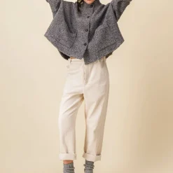 Femme SIX SŒURS Vestes-SIXSOEURS - Veste Andrea - Gris