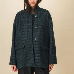 Femme SIX SŒURS Vestes-SIXSOEURS - Veste Billie - Bleu