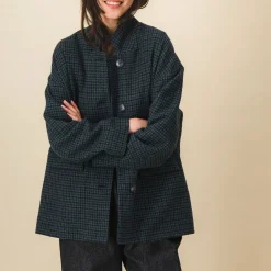 Femme SIX SŒURS Vestes-SIXSOEURS - Veste Billie - Bleu