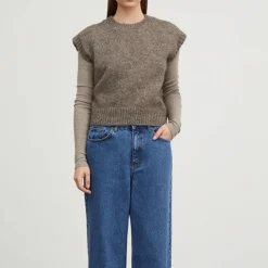 Femme SKALL STUDIO Mailles-- Pull Penny - Marron