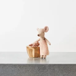 Enfant 1611 MAILEG L'univers Enfant|Jeux-Souris grande-soeur bain - Maileg