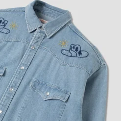 Homme STAN RAY Chemises-- Chemise Western - Bleu