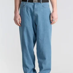Homme STAN RAY Pantalons-- Jeans Wide - Bleu clair