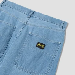 Homme STAN RAY Pantalons-- Jeans Wide - Bleu clair