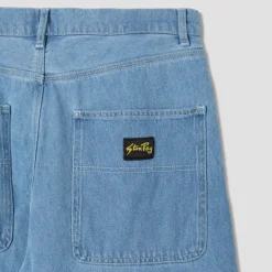 Homme STAN RAY Pantalons-- Jeans Wide - Bleu clair