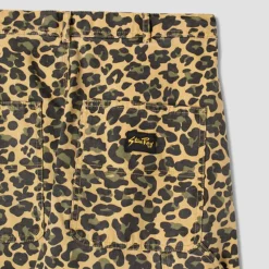 Homme STAN RAY Pantalons-- Pantalon Big Job Painter - Léopard Camo