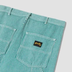 Femme STAN RAY Pantalons|Pantalons-- Pantalon OG Painter - Vert Rayures