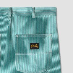 Femme STAN RAY Pantalons|Pantalons-- Pantalon OG Painter - Vert Rayures