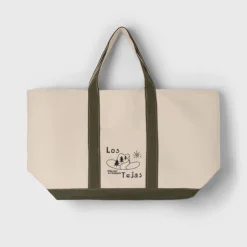 Homme STAN RAY Sacs-- Sac Boat Tote - Beige / Vert