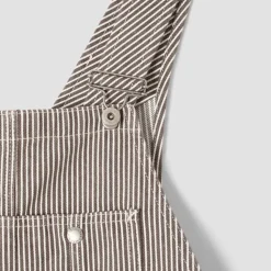 Femme STAN RAY Combinaisons-- Salopette Earls Bib - Marron Rayures