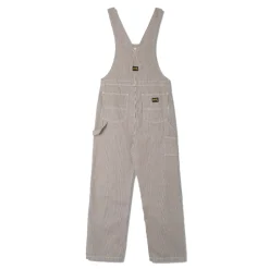 Femme STAN RAY Combinaisons-- Salopette Earls Bib - Marron Rayures