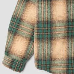 Homme STAN RAY Vestes-- Surchemise à carreaux - Vert/ Beige