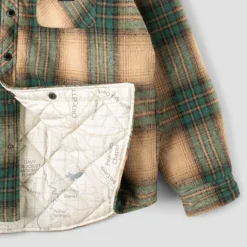 Homme STAN RAY Vestes-- Surchemise à carreaux - Vert/ Beige