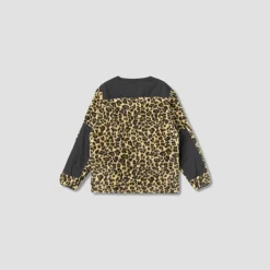 Femme Stan Ray Vestes-- Veste Fleece Cardigan - Leopard Camo