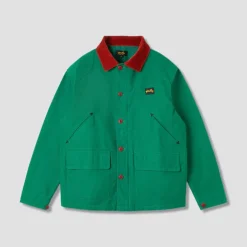 Homme STAN RAY Vestes-- Veste Hunters - Vert/ Rouge