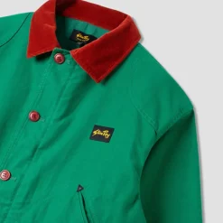 Homme STAN RAY Vestes-- Veste Hunters - Vert/ Rouge