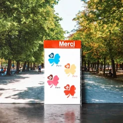 2176 ESPACE GRAPHIC Les Accessoires Merci-Stickers Merci - Trèfle