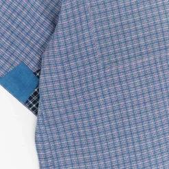 Homme STORY MFG Chemises-- Chemise PA - Vichy Blue