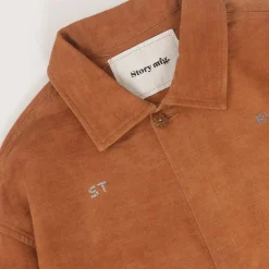 Homme Story MFG Chemises-- Chemise Sot - Marron